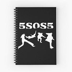 5sos Merchandise Spiral Notebook
