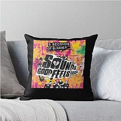 5 Seconds of Summer Throw Pillow