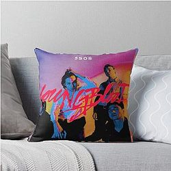 5 Seconds of Summer Throw Pillow