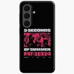 Retro 5 Seconds of Summer Tour Photo Graphic Soft Case for Pop Punk Band Samsung Galaxy