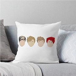 5 Seconds of Summer Minimalism Throw Pillow