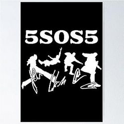 5SOS Merchandise Poster