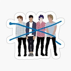 5 Seconds of Summer Sticker