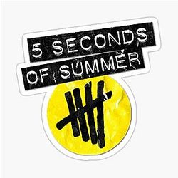 5 Seconds of Summer Sticker