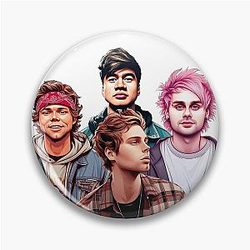 5 Seconds of Summer Band Pin