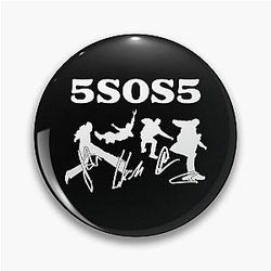 5 Seconds Of Summer Merch Pin