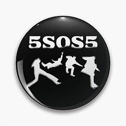 5 Seconds of Summer Merch Pin
