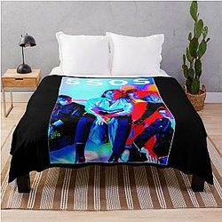 5 Seconds of Summer 5SOS Band Photo Throw Blanket