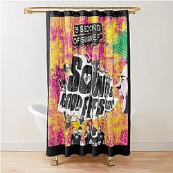 5 Seconds of Summer Shower Curtain