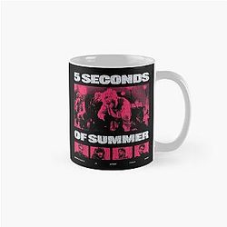 Retro 5 Seconds of Summer Tour Photo Classic Mug