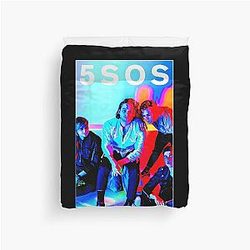 5 Seconds of Summer - Band Photo Duvet Cover