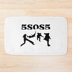 5SOS Merch 5 Seconds of Summer Bath Mat