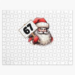 67 Christmas Meme for Men Women Kids Jigsaw Puzzle