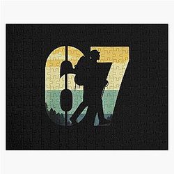 Vintgae 67 Hiker Sunset Tee Puzzle