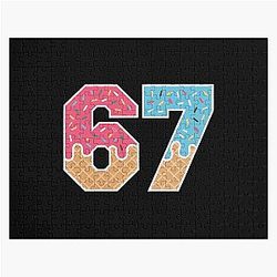 Ice Cream Drip Meme Gen Alpha Slang, Ice Cream Sprinkles Jigsaw Puzzle