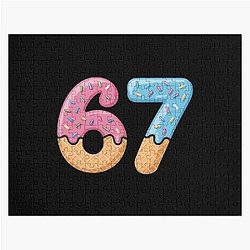 Ice Cream Drip Meme Gen Alpha Slang, Ice Cream Sprinkles Jigsaw Puzzle