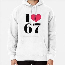 I Love T-Shirt – Retro Vintage Number Tee Funny Birthday Gift Idea Pullover Hoodie