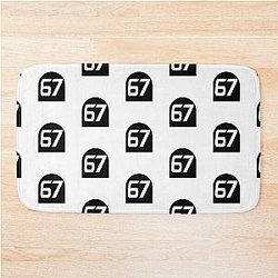 Number 67 Bath Mat
