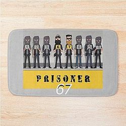 Prisoner 67 Bath Mat