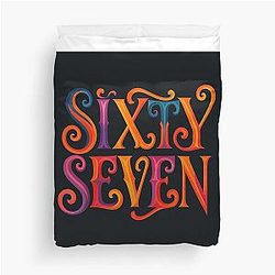MIME OF ALL WORDS TEE ai generated Duvet Cover