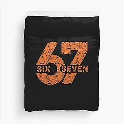Jack O Lanterns & Webs - Halloween Duvet Cover