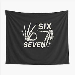 Skeleton Hands Hollywood Tapestry