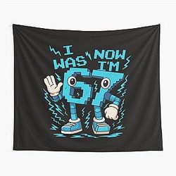 I Was 6 Now I'm 7 Shirt 67 Brainrot Meme Tapestry