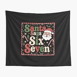 Santa Christmas Tapestry