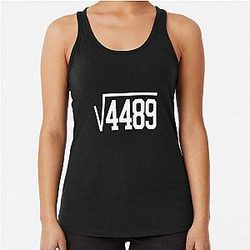 Meme Square Root 4489 Slang Math Tank Top