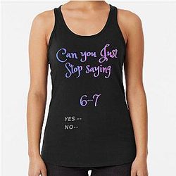 Six Racerback Tank Top