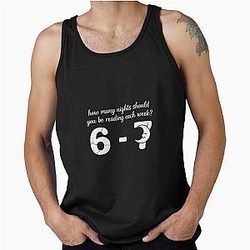 Reading 6-7 Funny Comfort Colors T Shirt Teacher Shirt School Librarian Shirt English Teacher Shirt Trendy Tank Top