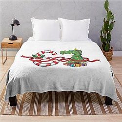 67th Christmas Shirt - Funny 67 Years Old Xmas Birthday Tee Throw Blanket