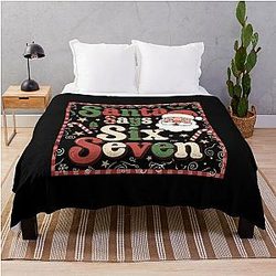Santa Christmas Throw Blanket