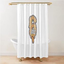 67 Couples Outfit Six Halloween Shower Curtain