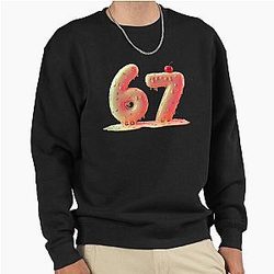 67 Cherry Frosting Dripping Ontop Pullover Sweatshirt