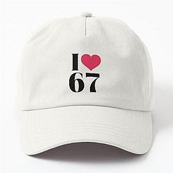 I Love 67 T Shirt Retro Vintage Number Tee Funny Birthday Gift Idea Dad Hat