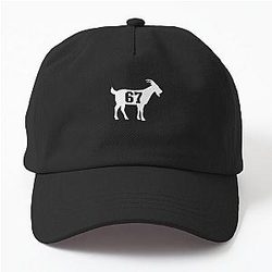 Goat Number Sixty Seven Goat Gear Dad Hat