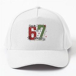 Merry Christmas Graphic Unisex Festive Number Design for Winter & Christmas Season Baseball Cap