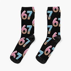 Ice Cream Drip Meme Gen Alpha Slang, Ice Cream Sprinkles Number 67 Socks