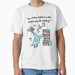 How Many Nights a Week Should You Be Reading a 6 or 7 Classic T-Shirt