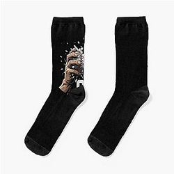 Baseball 67 - Cracked Ball Number 67 Meme Socks