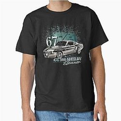 1967 Ford Shelby Mustang Muscle car Hot Rod Art Classic T-Shirt