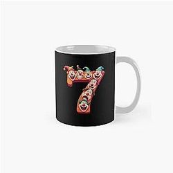 Number 7 Shirt with Clowns Meme Classic Mug