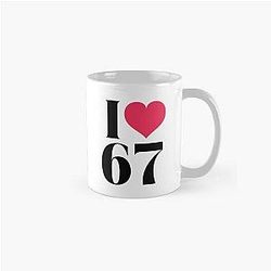 I Love - Twenty Seventy T-Shirt – Retro Vintage Number Tee Funny Birthday Gift Idea Classic Mug