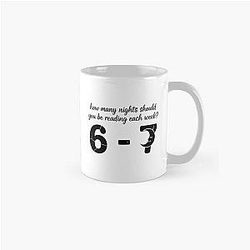 Reading 6-7, Funny Comfort Colors T-Shirt, Teacher Shirt, School Librarian Shirt, English Teacher Shirt, Trendy Classic Mug
