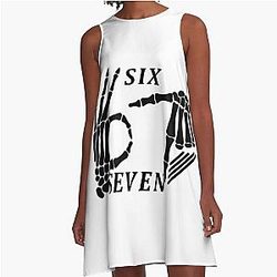 Six Meme Shirt - Funny Graphic Tee for Gen Z Dress