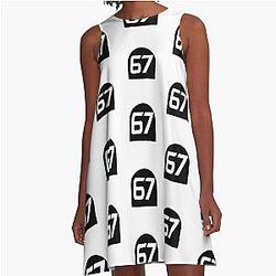 Number A-Line Dress