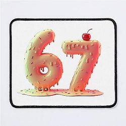Meme Mouse Pad Cherry Dripping with Frosting