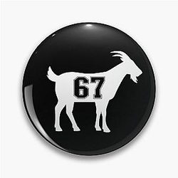 Goat Number Seventy Seven Goat Gear Pin