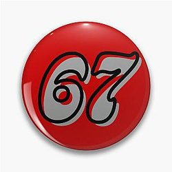 Number Pin 67